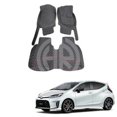 Toyota Aqua 7D Car Mats Durable Elegant & Long Lasting Protection