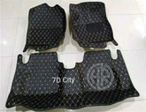 Honda City 7D Floor Mats (2009-21) Premium Black 3 Pcs Set