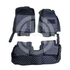 KIA Picanto 2019-24 9D Custom Floor Mats Premium Black 3 Pcs Set