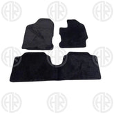 Honda Civic 2016-2021 Carpet Floor Mats in Black Luxury Anti Slip Car Mats