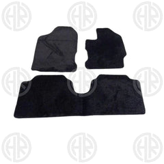 Honda Civic 2016-2021 Carpet Floor Mats in Black Luxury Anti Slip Car Mats