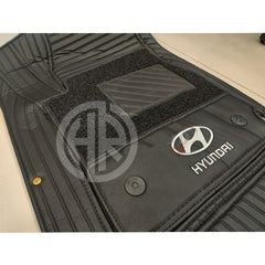 Hyundai Elantra (2016-22) Luxury 10D Car Mats 3Pcs Set