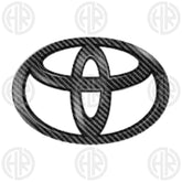 Toyota Corolla Premium Steering Wheel Monogram Emblem Forged Finish