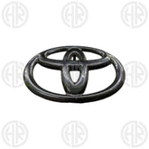 Toyota Corolla Glossy Black Steering Emblem Sporty & Stylish Interior Accessory
