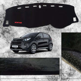 KIA Sportage Dashboard Velvet Mat Luxury Touch with Heat & UV Shield