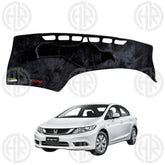 Honda Civic Rebirth Velvet Dashboard Cover Elegant Interior Styling