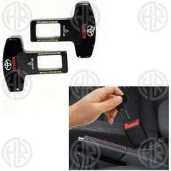 Toyota Car Seat Belt Locking Clip Matte Black Safety & Style Solution