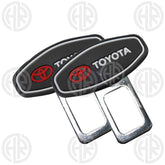 Toyota Seat Belt Clip Black Logo Safety & Comfort Car Accessory