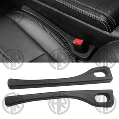 Universal Car Seat Gap Filler Organizer 2 PCS PU Leather Car Seat Storage Box Waterproof Auto Interior Pocket Anti Drop Gap Plug for Phone, Coins, Keys (Black)