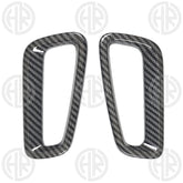 Honda Civic Carbon Fiber AC Vent Frame 2022 Luxury Cabin Accessory (2pcs)