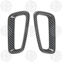 Honda Civic Carbon Fiber AC Vent Frame 2022 Luxury Cabin Accessory (2pcs)