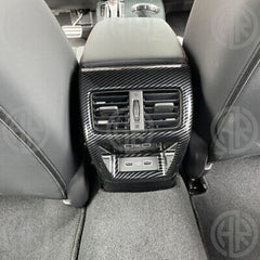 Honda Civic Rear Console Cover in Carbon Fiber Sleek Interior Styling