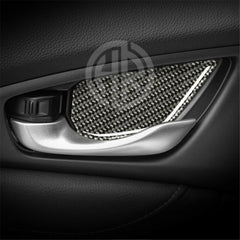 Honda Civic (2016–21) Carbon Fiber Inner Door Handle Protector Premium Fit