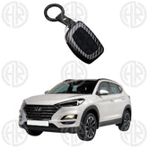 Hyundai Tucson Premium Key Cover in Carbon Fiber Anti Fall & Durable