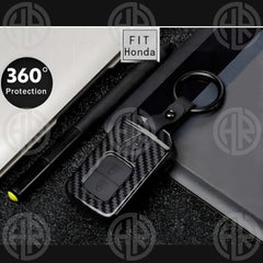 Honda BR-V Key Cover in Carbon Fiber Sleek & Modern Design