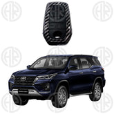 Toyota Fortuner Key Cover in Carbon Fiber Stylish & Scratch Resistant (4 Button)