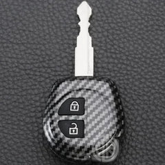 Suzuki Wagon R Carbon Fiber Car Key Cover Sporty Look & Protection