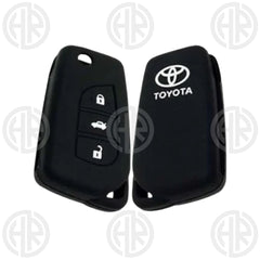 Toyota Corolla Silicone Car Key Cover PVC Protection Case