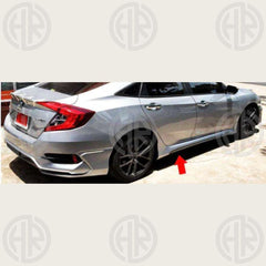 Honda Civic Side Skirts Premium Aerodynamic Upgrade (Unpainted)