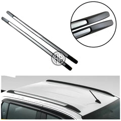 Toyota Hilux REVO Roof Rail Black & Silver Heavy Duty Design