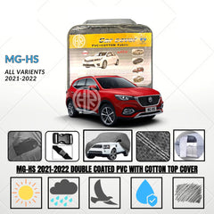 MG HS (2020–2021) Imported Waterproof Car Top Cover Premium Quality