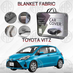 Toyota Vitz Car Cover High Quality Custom Stitch, Anti Dust & UV Resistant