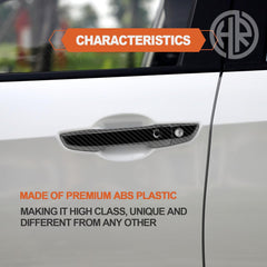 Honda Civic (2016–2021) Carbon Fiber Door Handle Covers Premium Protection