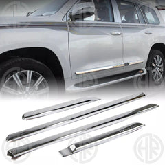 Toyota Land Cruiser 2015–2021 Chrome Door Molding Stylish & Protective Upgrade
