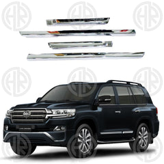 Toyota Land Cruiser 2015–2021 Chrome Door Molding Stylish & Protective Upgrade