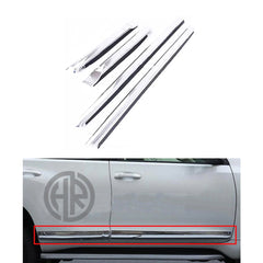 Toyota Land Cruiser 2015–2021 Chrome Door Molding Stylish & Protective Upgrade