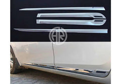 Toyota Corolla Chrome Door Molding (4Pcs) Stylish Lower Trim Protection