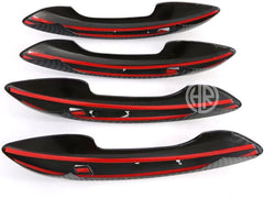 Hyundai Sonata Door Handle Cover in Carbon Fiber Luxury Exterior Accessory