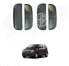 Suzuki Alto Carbon Fiber Door Handle Protectors And Sporty Look