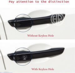 Honda Civic Carbon Fiber Door Handle & Inner Bowl Protectors 8 Piece Kit