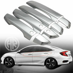 Honda Civic Chrome Door Handle Covers (2016–2021) Stylish Upgrade