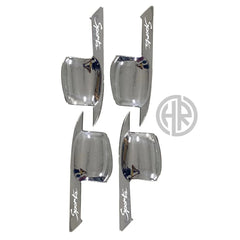 Hyundai Tucson Chrome Door Handle Bowl Trim Covers (2020–2021)