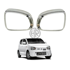Suzuki Alto 2018–2021 Chrome Headlight Covers Luxury Styling