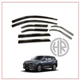 Changan Oshan X7 TXR Air Press Chrome Sun Visor Set Sleek & Functional Design (8 Pcs)