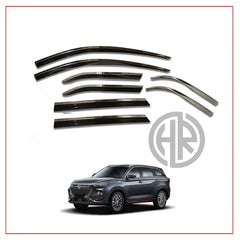 Changan Oshan X7 TXR Air Press Chrome Sun Visor Set Sleek & Functional Design (8 Pcs)