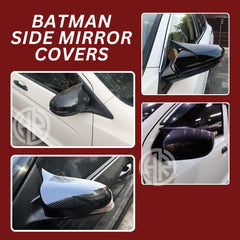 Suzuki Alto (2016–2021) Batman Style Carbon Fiber Side Mirrors Sporty Upgrade