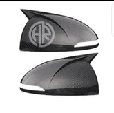 Hyundai Sonata Carbon Fiber Side Mirror Covers Unique Batman Style Upgrade