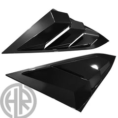 Honda Civic X Rear Window Louvers Carbon Style Scoop Covers