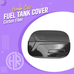 Honda Civic 2022 Carbon Fiber Fuel Tank Cover Premium Protection & Style