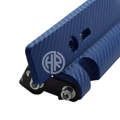 Universal Carbon Fiber Number Plate Tilter Stylish Car Accessory