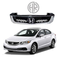 Honda Civic Rebirth Front Grill Premium Quality Exterior Accessory