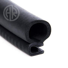 Car Door Guards 4PCS Black Rubber Edge Protectors Anti Scratch Door Protection Strips for All Vehicles, SUVs, Sedans, Hatchback