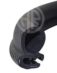 Car Door Guards 4PCS Black Rubber Edge Protectors Anti Scratch Door Protection Strips for All Vehicles, SUVs, Sedans, Hatchback