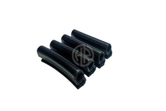 Car Door Guards 4PCS Black Rubber Edge Protectors Anti Scratch Door Protection Strips for All Vehicles, SUVs, Sedans, Hatchback