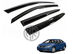 Honda Civic Rebirth Sun Visors Premium Air Press Set (4 Pieces)