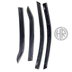 Toyota Corolla 2014–2022 Chrome Sun Visors Stylish & Functional Door Visor Set